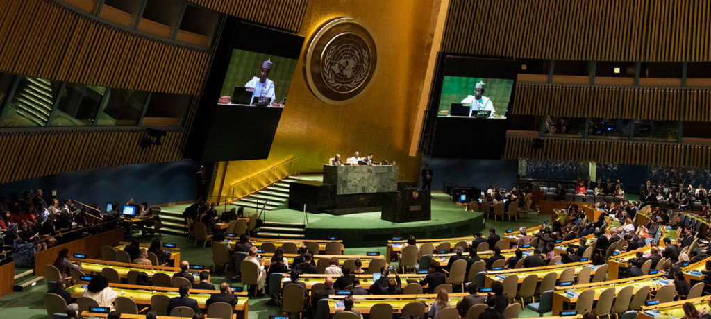 UN General Assembly Adopts 'No First Placement Of Weapons In Outer ...