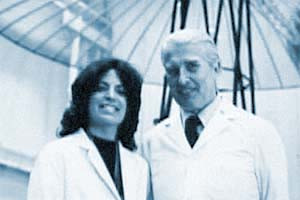 Dr Carol Rosin and Dr Von Braun